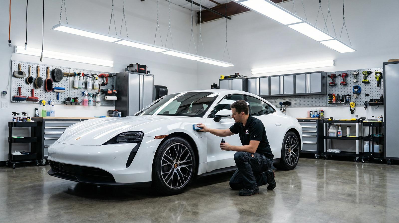 幼女漫画 - 陶瓷镀膜施工全流程视频教程